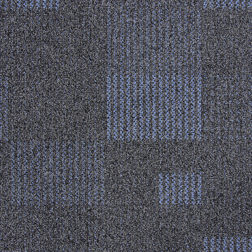 Streetwise Design Blue grey blue contract carpet tile loop pile 100 solution dyed nylon