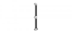 KS-50-EPB Sleeved Handrail End Post