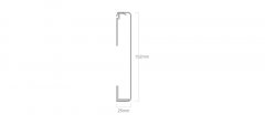 SSWGA3 Stainless Steel Wall Guard