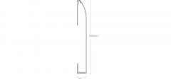 SSWGB2 Stainless Steel Wall Guard