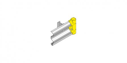 API-360 I Beam Post - Single Rail Low Level