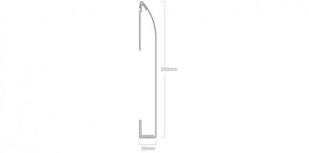 SSWGB2 Stainless Steel Wall Guard