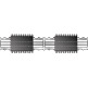 Esplanade 8500 Matting - 12mm Closed Construction - Single Wiper