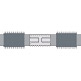Esplanade 9000 Matting - 12mm Open Construction - Single Wiper