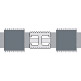 Esplanade 9000 Matting - 18mm Open Construction - Single Wiper
