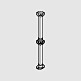 KS-42-CP Handrail Corner Post