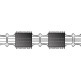Topguard Matting - 12mm Closed Construction - Single Wiper 