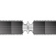 Topguard Matting - 18mm Closed Construction - Double Wiper 