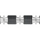 Tyreguard Plain Matting - 18mm Closed Construction - Single Wiper 